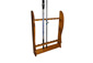Porta canne da pesca 8 posti in legno colore teak